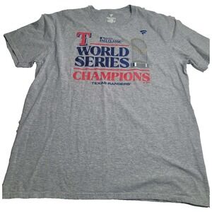 Fanatics 2023 Fall Classic‎ Texas Rangers World Series Champions Men's XL
